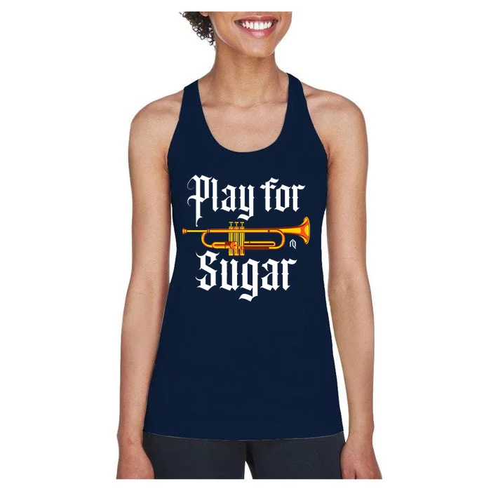 Play For Sugar Premium Women's Racerback Tank