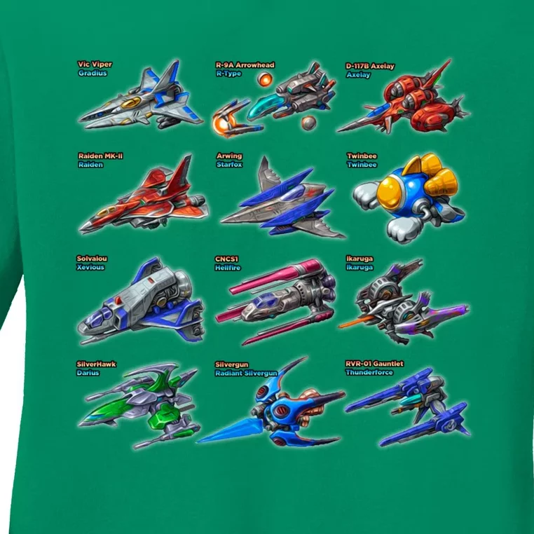 Passion For Shmups Ladies Long Sleeve Shirt