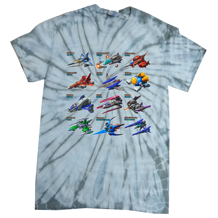 Passion For Shmups Tie-Dye T-Shirt