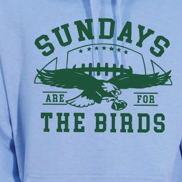 Philadelphia Football Sundays Are For The Birds Unisex Surf Hoodie