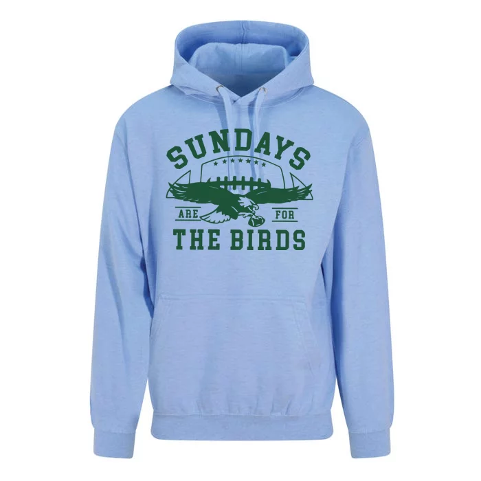 Philadelphia Football Sundays Are For The Birds Unisex Surf Hoodie