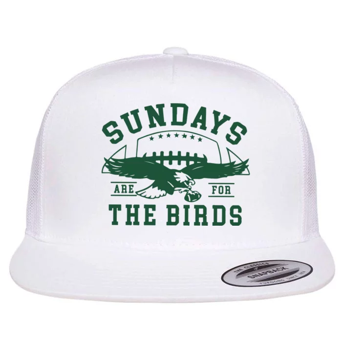 Philadelphia Football Sundays Are For The Birds Flat Bill Trucker Hat