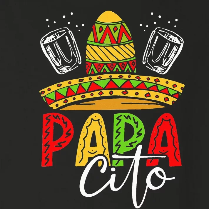 Papacito Funny Sombrero Design Fiesta Cinco De Mayo Dad Papa Toddler Long Sleeve Shirt