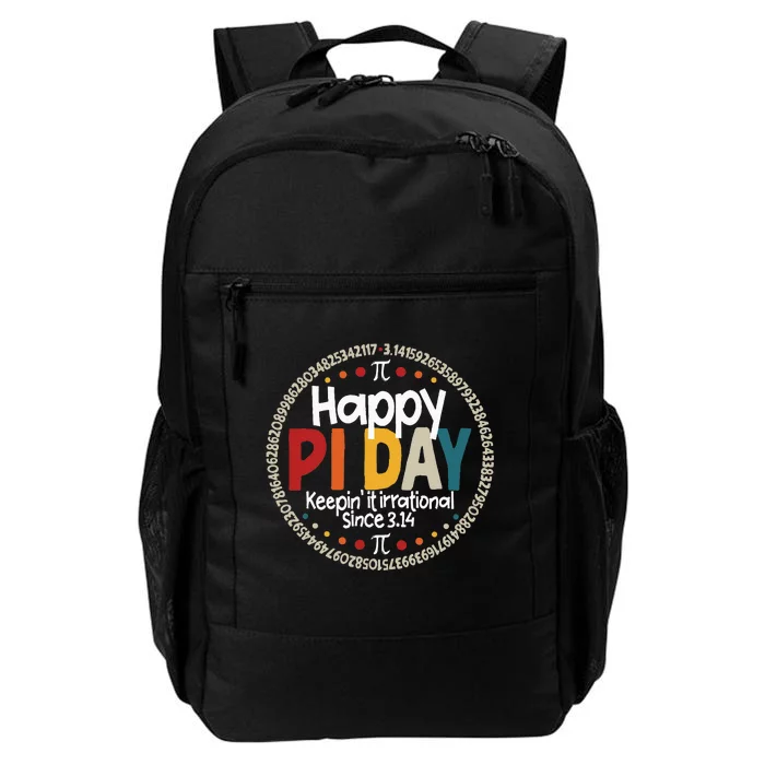 Pi For Teacher Vintage 314 Pi Happy Pi Day Daily Commute Backpack