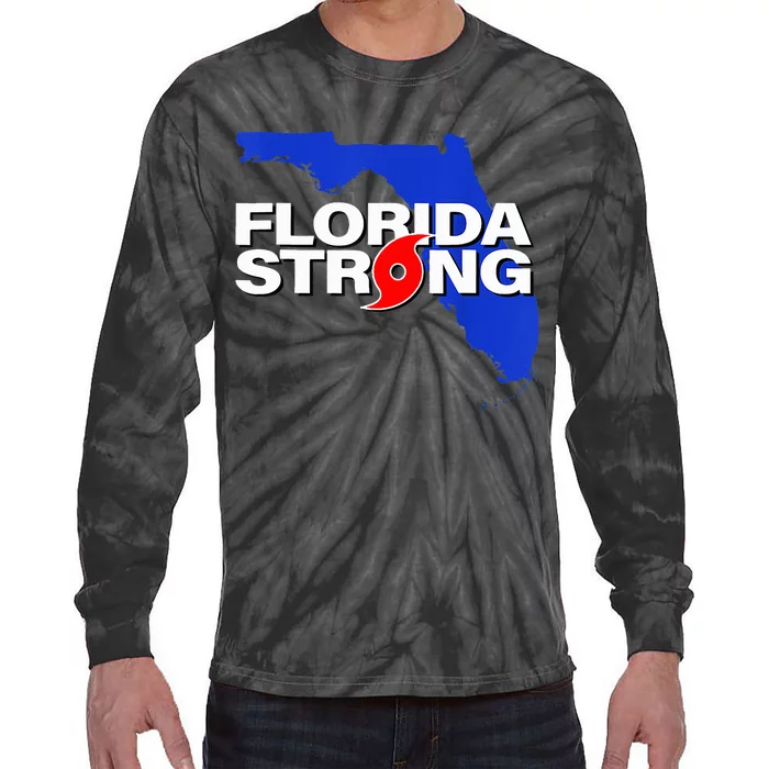 Pray For Tampa Bay Florida Strong Tie-Dye Long Sleeve Shirt