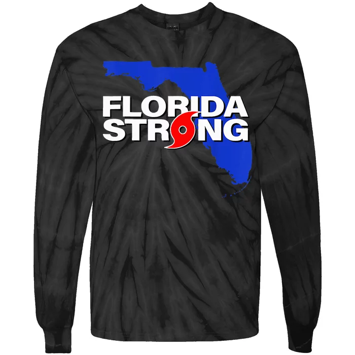 Pray For Tampa Bay Florida Strong Tie-Dye Long Sleeve Shirt