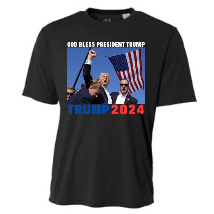 Pray For Trump Donald Trump Statement Trump Shooter Cooling Performance Crew T-Shirt