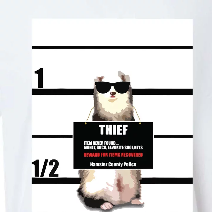 Pet Ferret Tee Funny Ferret Thief Mugshot Sueded Cloud Jersey T-Shirt