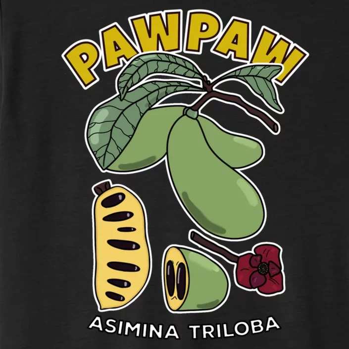 Pawpaw Fruit Tree Asimina Triloba ChromaSoft Performance T-Shirt