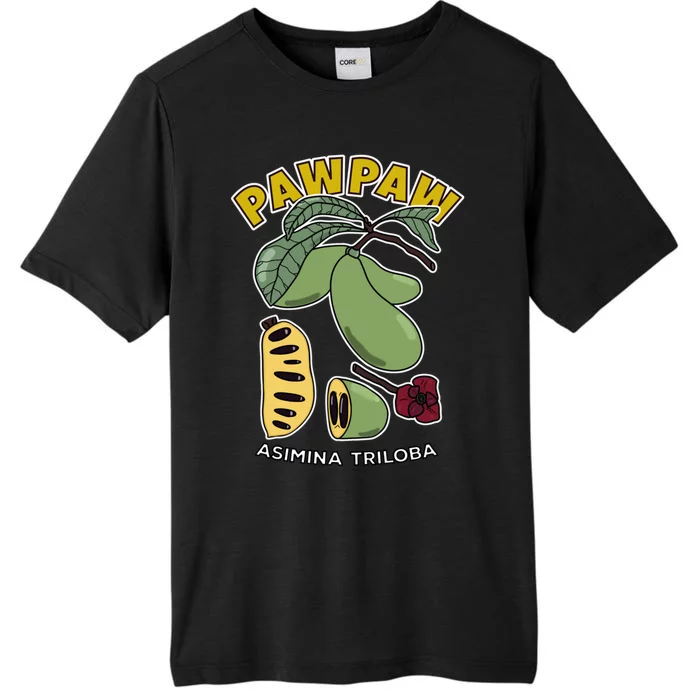 Pawpaw Fruit Tree Asimina Triloba ChromaSoft Performance T-Shirt