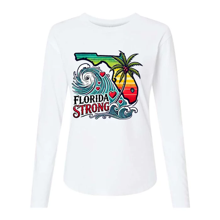 Pray For Tampa Bay Florida Strong Community Womens Cotton Relaxed Long Sleeve T-Shirt