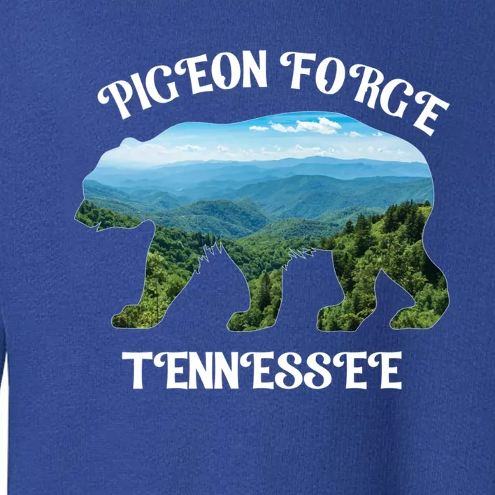 Pigeon Forge Tennessee Bear Great Smoky Mountains Souvenirs Gift Toddler Sweatshirt