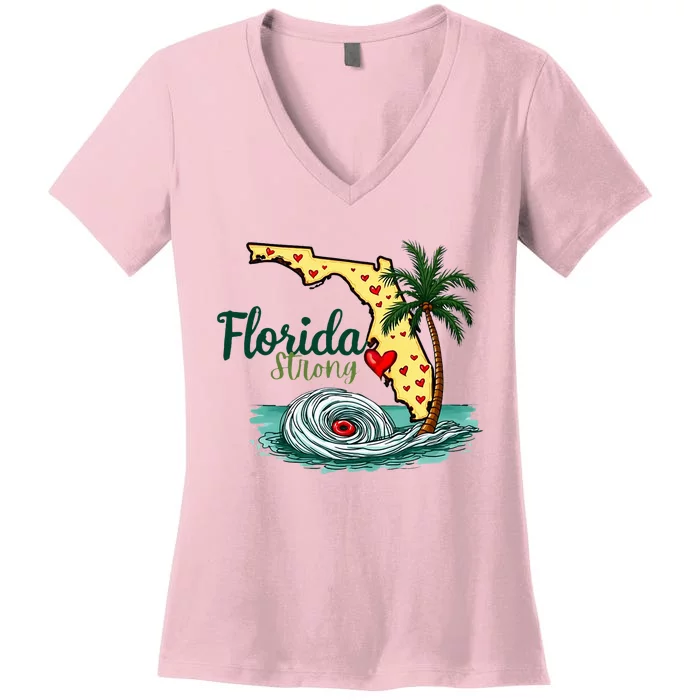 Pray For Tampa Bay Florida Strong Women's V-Neck T-Shirt