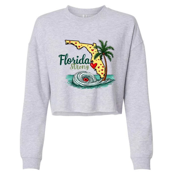 Pray For Tampa Bay Florida Strong Cropped Pullover Crew