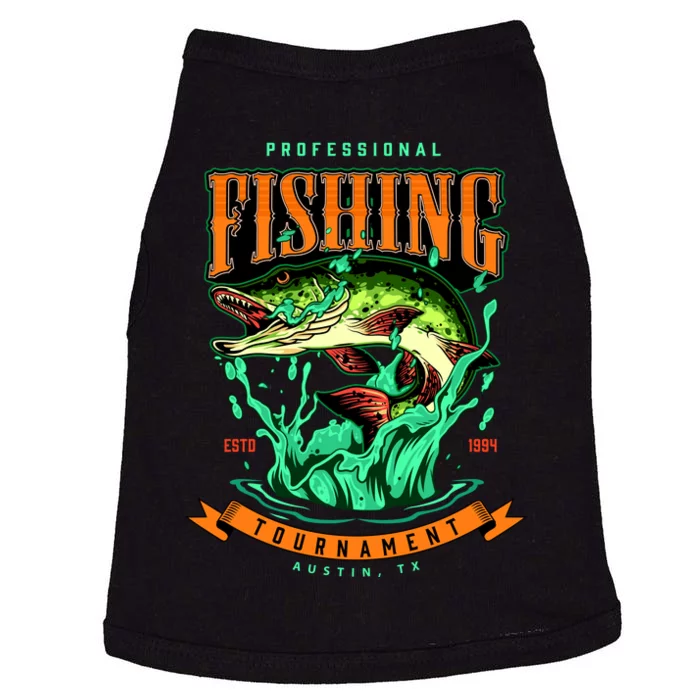 Professional Fishing Tournament Austin Texas 1994 Doggie Tank