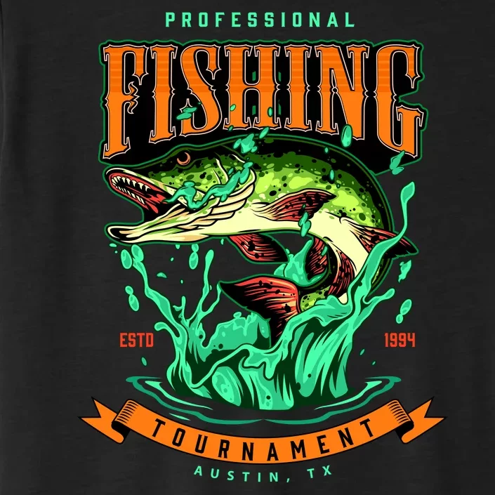 Professional Fishing Tournament Austin Texas 1994 ChromaSoft Performance T-Shirt