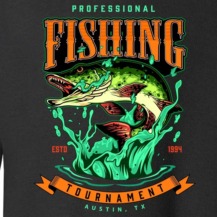 Professional Fishing Tournament Austin Texas 1994 Toddler Sweatshirt