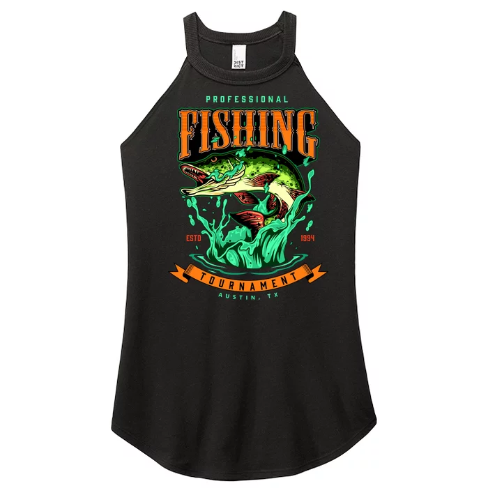 Professional Fishing Tournament Austin Texas 1994 Women’s Perfect Tri Rocker Tank