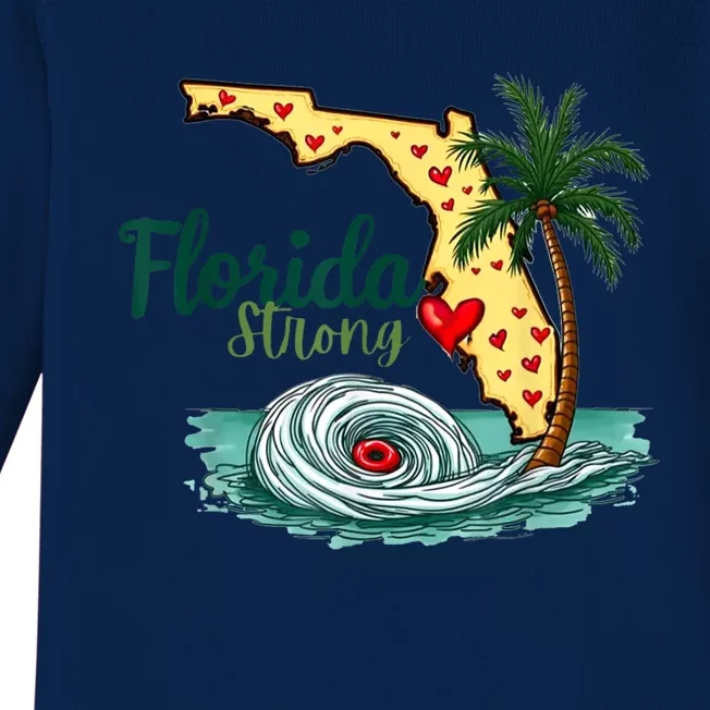 Pray For Tampa Bay Florida Strong Baby Long Sleeve Bodysuit