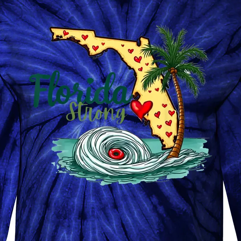 Pray For Tampa Bay Florida Strong Tie-Dye Long Sleeve Shirt