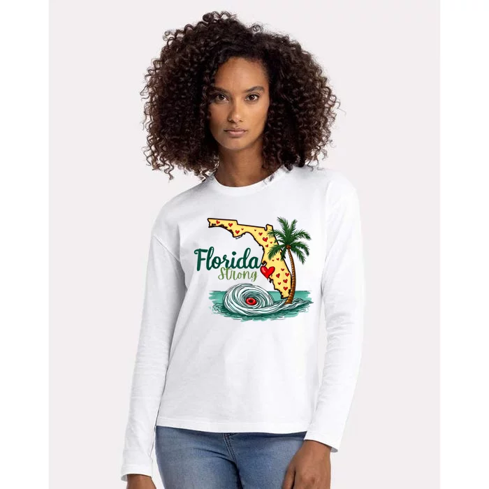 Pray For Tampa Bay Florida Strong Womens Cotton Relaxed Long Sleeve T-Shirt