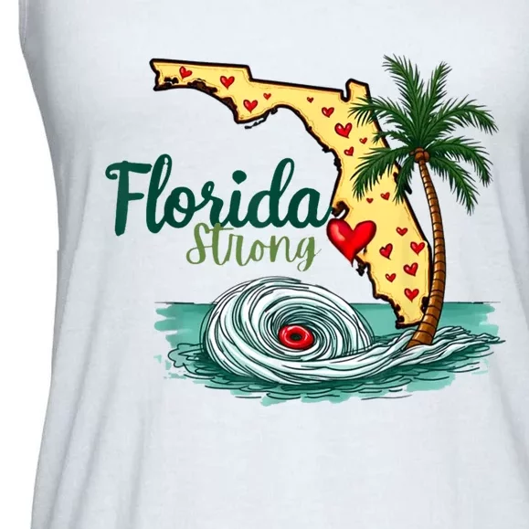 Pray For Tampa Bay Florida Strong Ladies Essential Flowy Tank