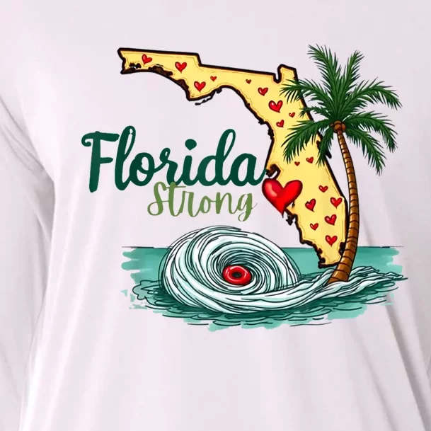 Pray For Tampa Bay Florida Strong Cooling Performance Long Sleeve Crew