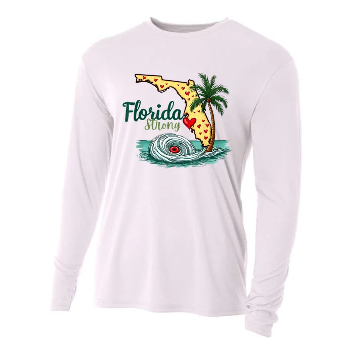 Pray For Tampa Bay Florida Strong Cooling Performance Long Sleeve Crew