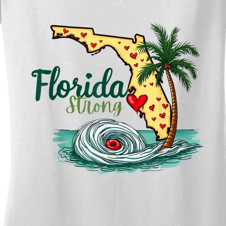 Pray For Tampa Bay Florida Strong Women's V-Neck T-Shirt