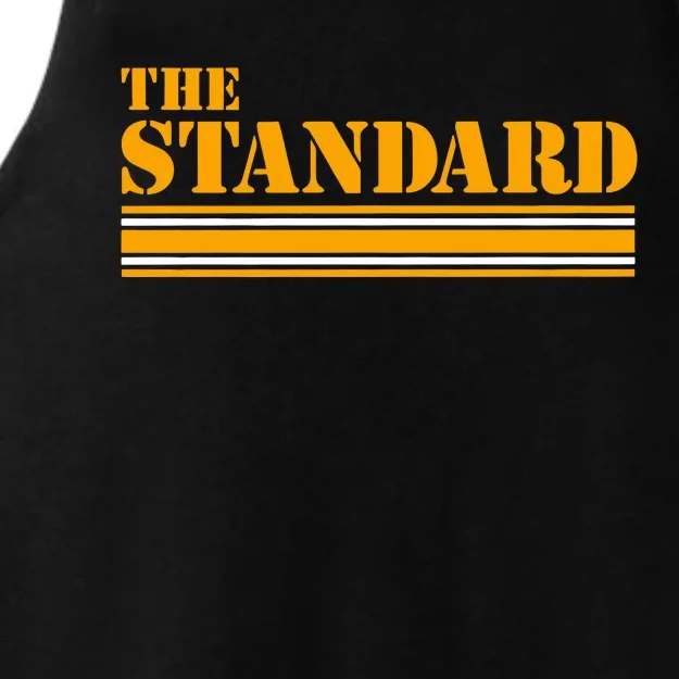 Pittsburgh Football The Standard Ladies Tri-Blend Wicking Tank