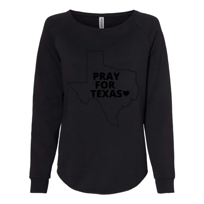 Pray For Texas Uvalde Strong Womens California Wash Sweatshirt