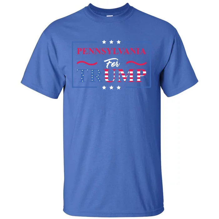 Pennsylvania For Trump Pro Vote Republican 2020 Gift Tall T-Shirt