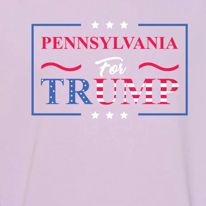 Pennsylvania For Trump Pro Vote Republican 2020 Gift Garment-Dyed Sweatshirt