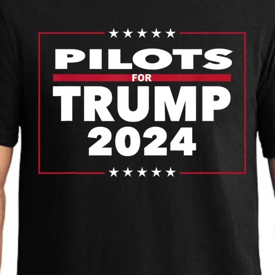 Pilots For Trump 2024 President Republican Pilots Pajama Set