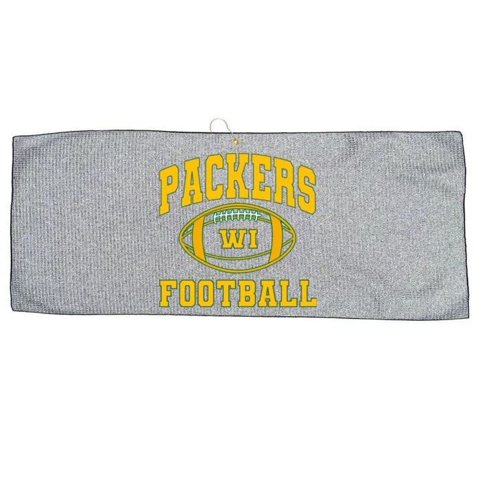 Packers Football Team Fan Large Microfiber Waffle Golf Towel