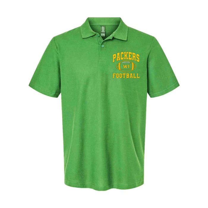 Packers Football Team Fan Softstyle Adult Sport Polo