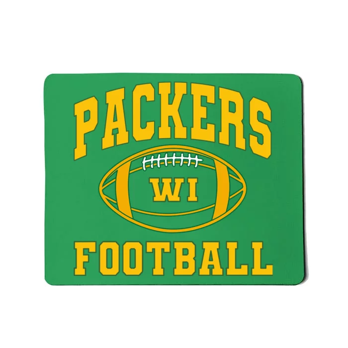 Packers Football Team Fan Mousepad