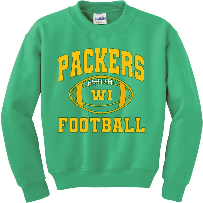 Packers Football Team Fan Kids Sweatshirt