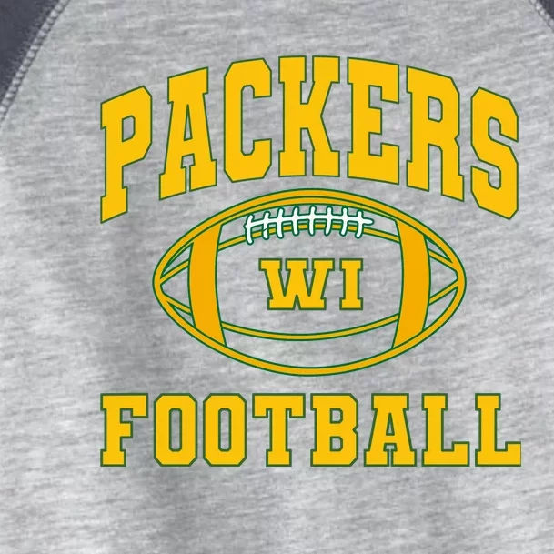 Packers Football Team Fan Toddler Fine Jersey T-Shirt