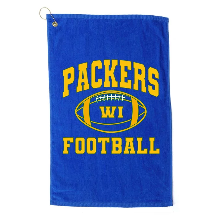 Packers Football Team Fan Platinum Collection Golf Towel