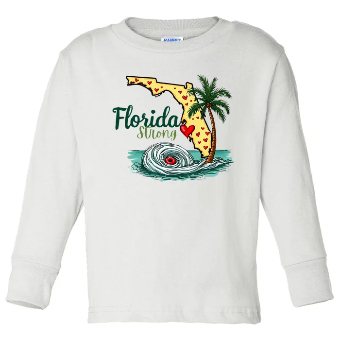 Pray For Tampa Bay Florida Strong Toddler Long Sleeve Shirt