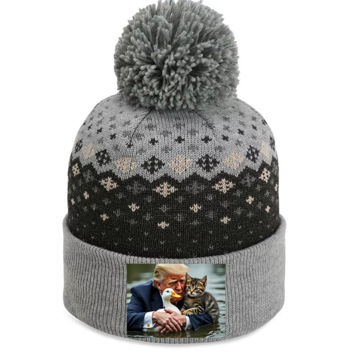 Pets For Trump Protect Our Pets Save Our Pets The Baniff Cuffed Pom Beanie