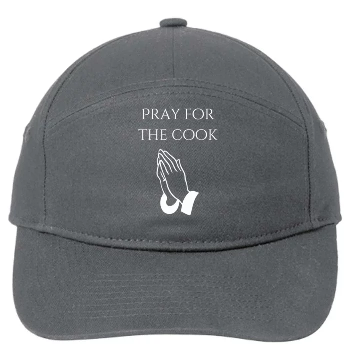 Pray For The Cook 7-Panel Snapback Hat