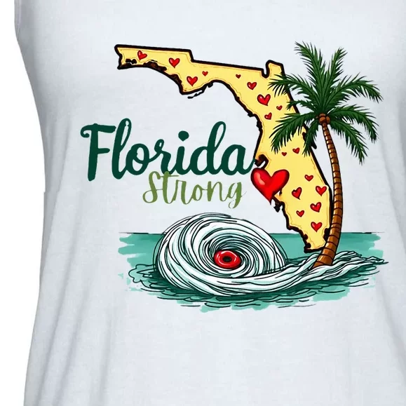 Pray For Tampa Bay Florida Strong Ladies Essential Flowy Tank