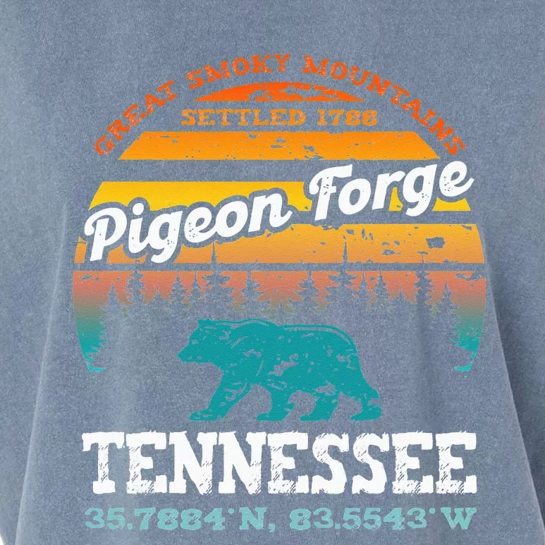 Pigeon Forge Tennessee Great Smoky Mountains Trip Gifts Garment-Dyed Women's Muscle Tee