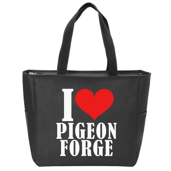 Pigeon Forge Tennessee Great Smoky Mountains National Park Zip Tote Bag