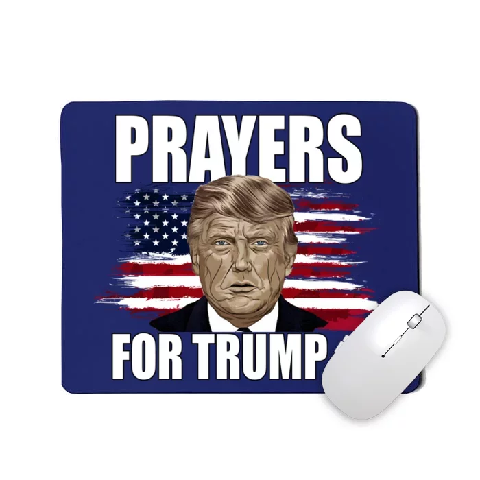 Prayers For Trump 2024 Usa Election Mousepad