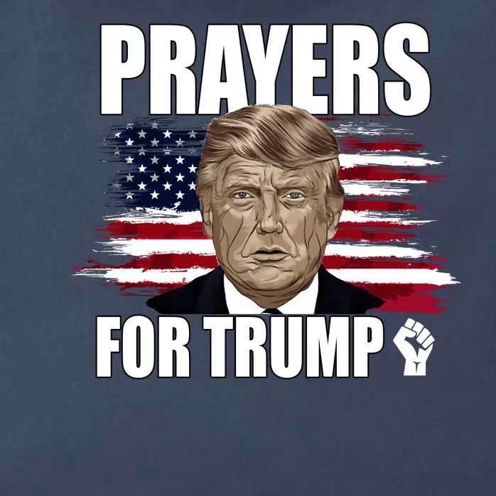 Prayers For Trump 2024 Usa Election Zip Tote Bag