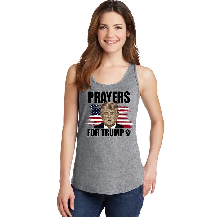 Prayers For Trump 2024 Usa Election Ladies Essential Tank