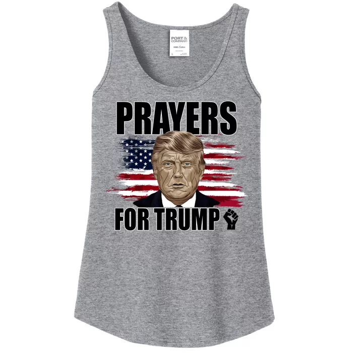 Prayers For Trump 2024 Usa Election Ladies Essential Tank